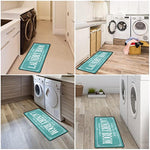Laundry Room Rug Runner Non Slip - 20 X 47 inch