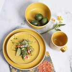 16 Piece Round Kitchen Dinnerware Sets Service For Four