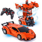 Remote Control Transforming Robot Cars For Kids 8 13 Year Old