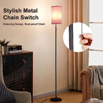 3 Color Temperature Standing Lamps with Pull Chain Switch