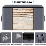 Organization and Storage Bags with Lids and Handle