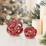 Handmade Glass Knot Room Decor Home Decor Accent For Decorative Books