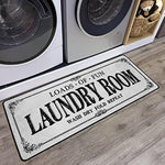 Laundry Room Rug Runner Non Slip - 20 X 47 inch