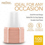 Small Clear Hard Disposable Cups