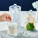 Dispenser Apothecary Jars Bathroom Set with Labels