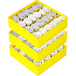 3 Pack Sock Underwear Drawer Organizer Dividers