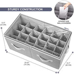 Shoe Organizer Closet Storage Solution with Clear Cover
