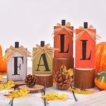 4 Pcs Rustic Thanksgiving Farmhouse Home Decor Signs