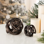 Handmade Glass Knot Room Decor Home Decor Accent For Decorative Books