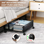 Under Bed Shoe Storage Organizer Drawer With Weels