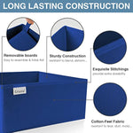 Foldable Closet Organizers and Storage Dresser Drawer Dividers for Clothes, Socks, Scarves & Ties