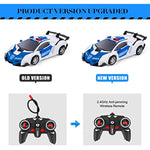 Remote Control Transforming Robot Cars For Kids 8 13 Year Old