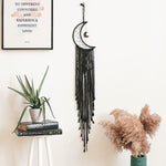 Moon Dream Catcher With Light Decor