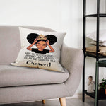 Inspirational Quote Throw Pillow Cover Gift For Girls
