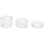 3-Piece Penis Ring Set Ball Testicle Stretcher, Cock Ring For Men In 3 Different Sizes, Round Thickened Glans Ring Sex Toys Cbt Penis Scrotum Pendant For Mens (White)