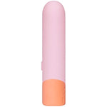 Peachy Bullet Vibrator With Medical Grade Silicone - 100% Waterproof Sex Toy - Compact, Powerful, And Discreet Personal Massager