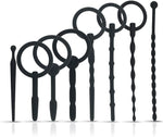 8-Piece Silicone Urethral Dilator Set – Male Catheter & Penis Plug Expansion Kit