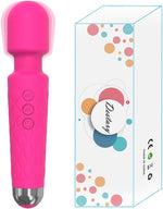 Clitoral Vibrator Wand Massager for Women, G-Spot & Nipple Stimulator, Adult Toy