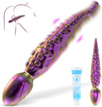 Realistic Tentacle Vibrator – 8.6” Silicone Dildo with 10 Modes for Full-Body Pleasure
