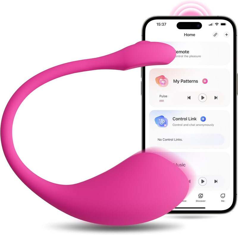 App-Controlled Remote Vibrator – G-Spot Egg Stimulator for Women & Couples Play