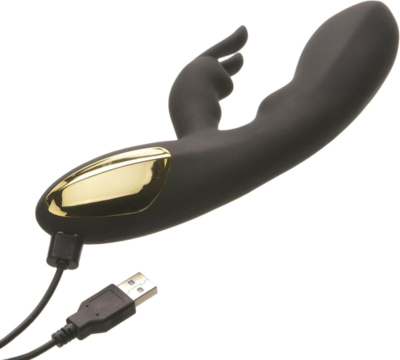 Rechargeable Waterproof Rabbit Vibrator – G-Spot & Clitoral Stimulator for Women