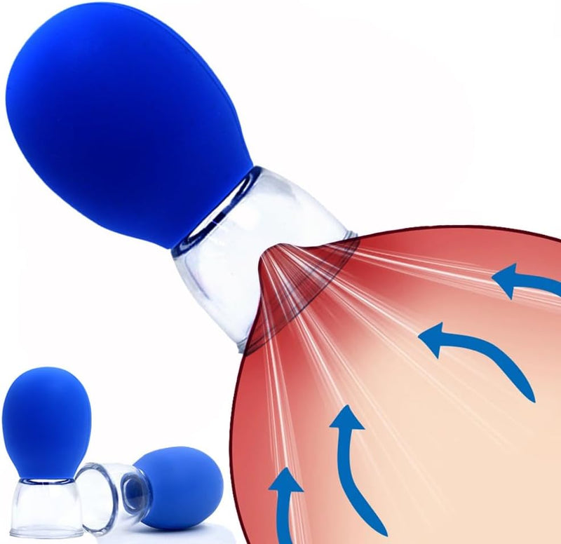 Nipple Suction Cups for Women – Breast Stimulation & Teasing, 1 Pair for Couples