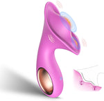 Mini Vibrator Wand for Women – 10 Modes, Powerful & Quiet Clitoral & Nipple Stimulator