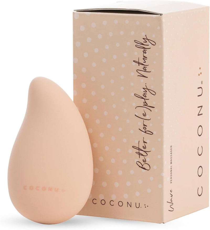 Wave Rechargeable Personal Massager – 10 Speed Vibrator for Women & Couples, Travel-Friendly