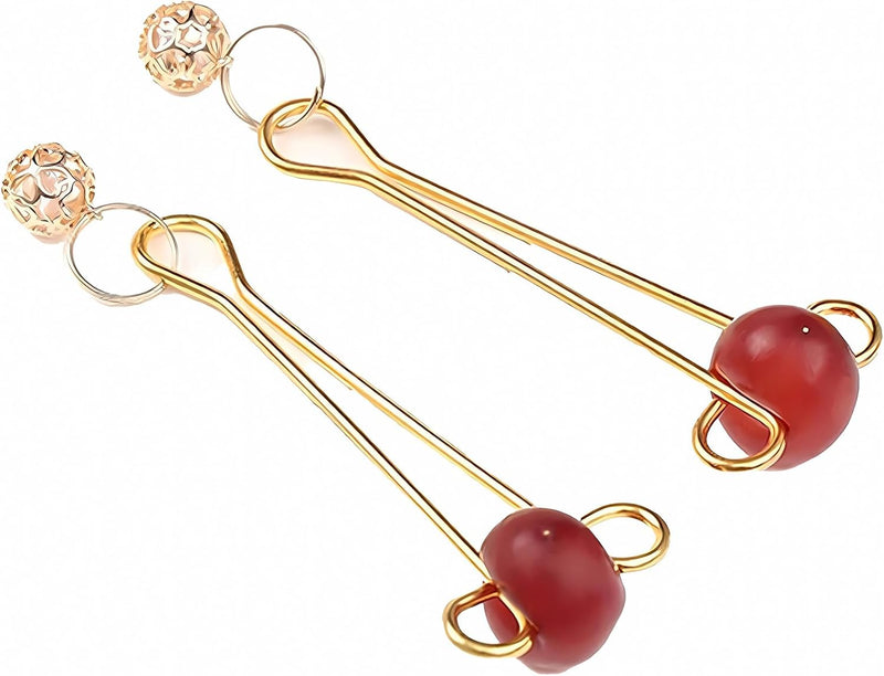 Adjustable Clit & Nipple Clamps – Non-Piercing Metal Fetish Teasers for Couples
