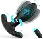 Vibrating Butt Plug Prostate Massager, 10 Modes with Remote Control for Couples