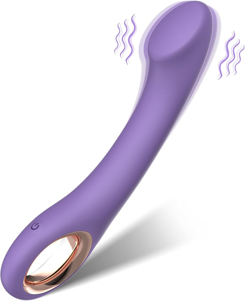 G-Spot Vibrator – Curved Silicone Stimulator with 10 Powerful Vibration Modes