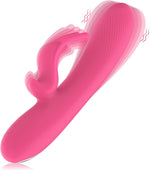 Rechargeable Rabbit Vibrator with Dual Motors & 10 Modes – Waterproof Silicone