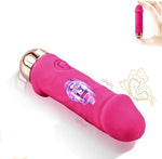 Compact Bullet Vibrator – 10 Modes for Clitoral & G-Spot Stimulation, Couples Friendly