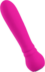 Powerful Mini Bullet Vibrator – 20 Modes, Waterproof, Quiet, USB Rechargeable (Pink)