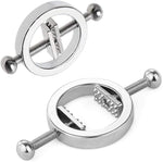 Adjustable Stainless Steel Nipple Clamps Set – Body Restraints SM Sex Toy for Women