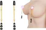 Adjustable Non-Piercing Nipple Clamps Set for Women, BDSM Clit & Breast Stimulation