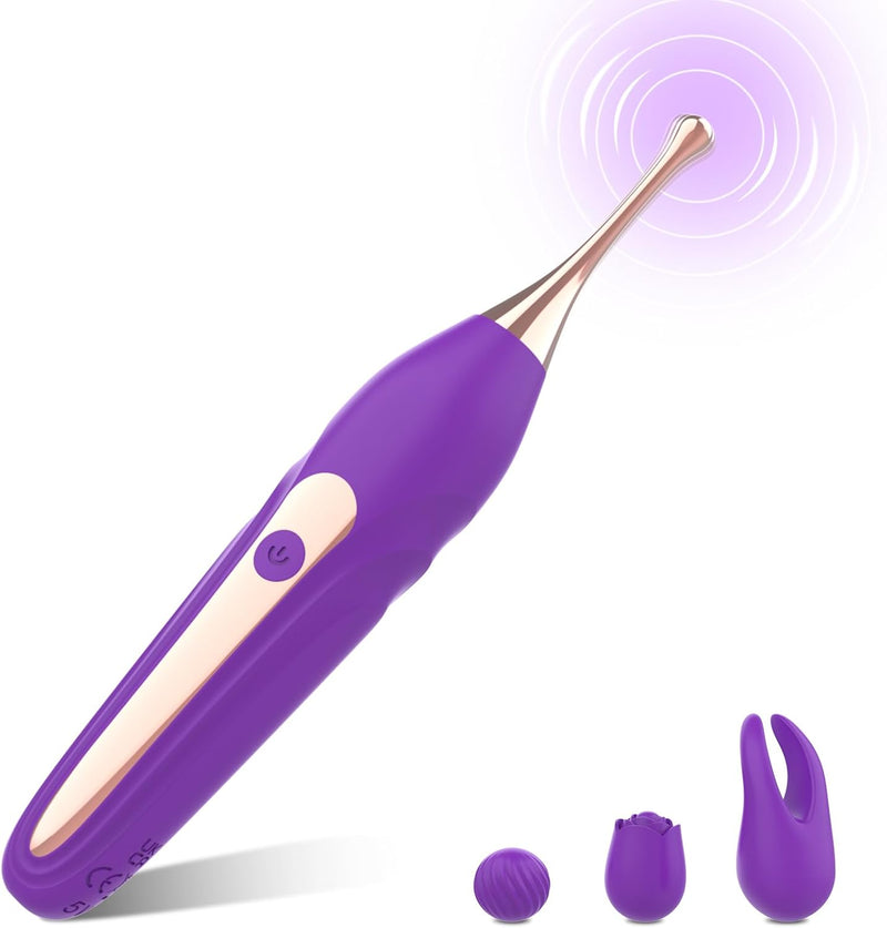 High-Frequency Clitoral Vibrator – 10 Modes, Targeted G-Spot & Nipple Stimulation