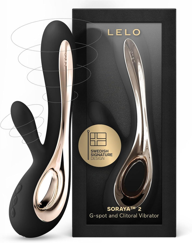 Wireless Waterproof Rabbit Vibrator for Clitoral & G-Spot Pleasure, Black