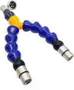 3XLR to Double Adapter with Flexible Rods for Dual Penetration Sex Machine