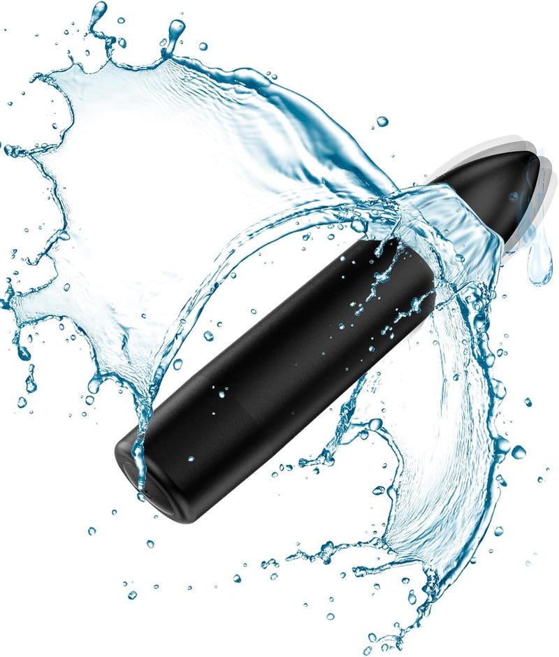 Rechargeable Mini Bullet Vibrator – 10 Modes for Clitoral & G-Spot, Waterproof & Discreet
