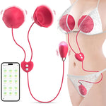 App-Controlled Nipple & G-Spot Vibrator – 9x9 Modes for Clitoral & Couples Play