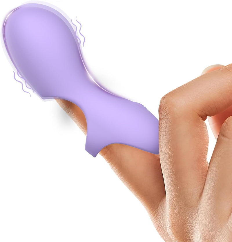 Powerful Finger Vibrator for Couples – Clitoral & Nipple Stimulator for Women
