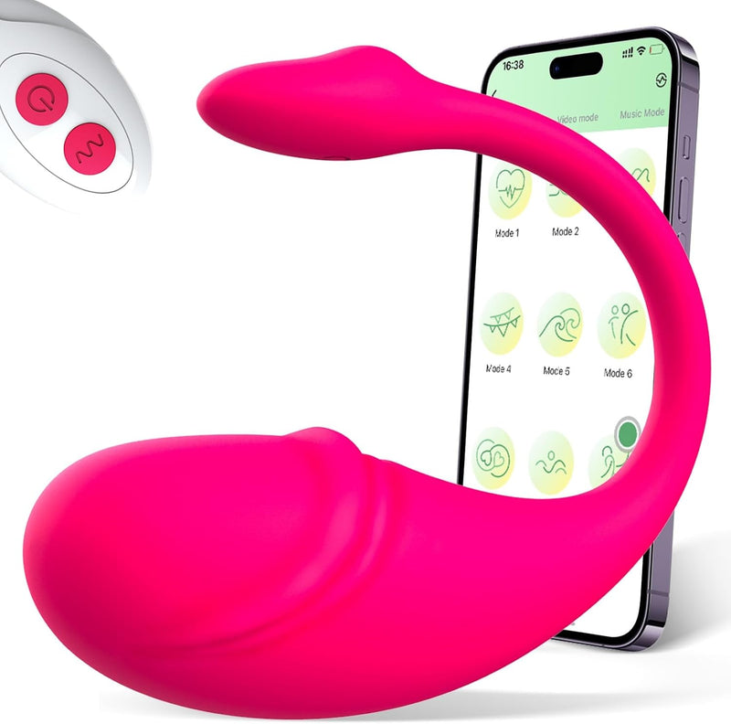 Remote Control App Vibrator – Wireless Egg Vibrator for Couples & Solo Pleasure