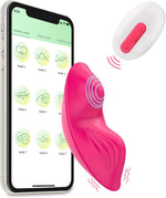 App-Controlled Wearable Clitoral & G-Spot Vibrator with 9 Modes, Waterproof & Rechargeable