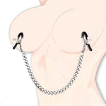 Adjustable Metal Nipple Clamps for Sensory Play – BDSM Bondage & Intimate Pleasure