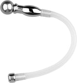 Hollow Penis Plug Dilator for Men – Silicone & Stainless Steel Urethral Sounding