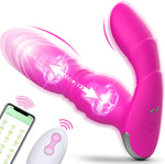 Wearable Thrusting Vibrator with App & Remote Control, Dual-Ended & 9 Modes