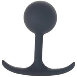 Premium Silicone 4.3 Inch Weighted Anal Plug With Lube 1Oz | Butt Plugs | Anal Sex Toys | Weighted Anal Plugs