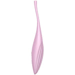 Twirling Joy Connect App Vibrator Sex Toy | Adult Toys For Women | Tip Vibrator + App | Vibrating Sexual Pleasure Device | Stimulation Vibrators | Woman Sextoy (Pink)
