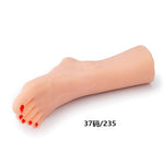 1.87lb Sex Toy of a Foot Fetish with Vagina-Left, Masturbator for Man, Simulated Tight Pussy and Foot, Fleshy Friction Channel